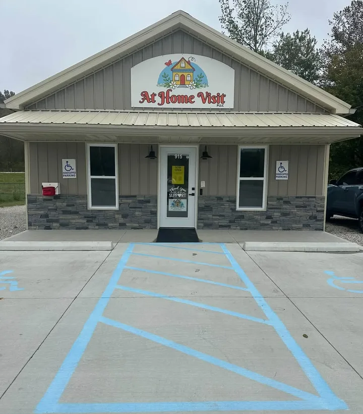 The At Home Visit practice building in Grayson, Kentucky